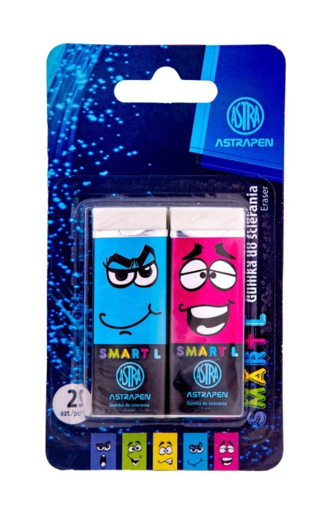 Gumka ołówkowa ASTRAPEN SMART L - 2 szt. blister Gumka ołówkowa ASTRAPEN SMART L - 2 szt. blister