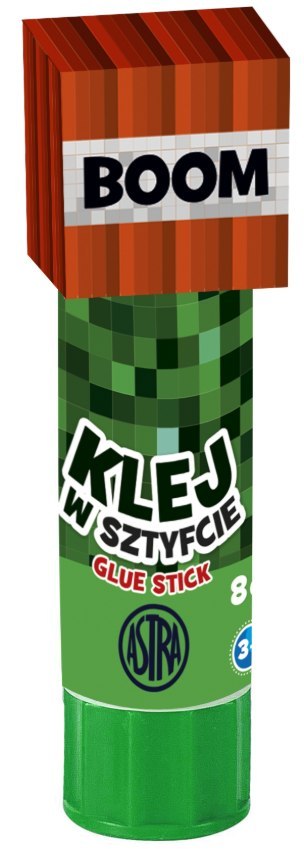 Klej w sztyfcie z nakładkami 3D Pixel PVP ASTRA 8 g - 1 szt.
