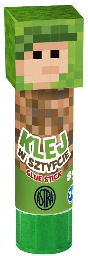 Klej w sztyfcie z nakładkami 3D Pixel PVP ASTRA 8 g - 1 szt. Klej w sztyfcie z nakładkami 3D Pixel PVP ASTRA 8 g - 1 szt.