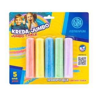 Kreda Jumbo Astra Fun 2x2x10,5 cm 5 szt