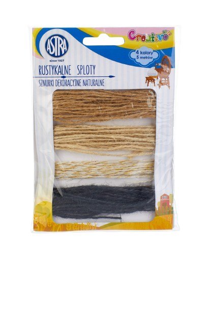 Sznurki naturalne Creativo - Rustykalne sploty Sznurki naturalne Creativo - Rustykalne sploty