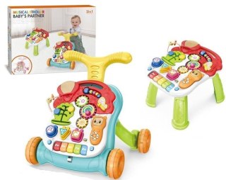 EDUKACYJNY STOLIK 2W1 PCHACZ TELEFON ANTYSTRESOWY CIUCIUBABKA