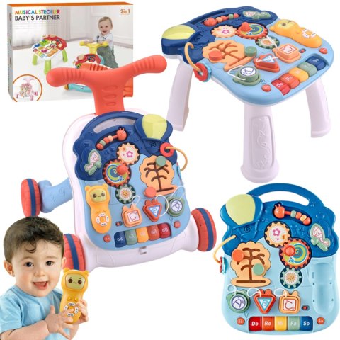 EDUKACYJNY STOLIK PCHACZ TELEFON ANTYSTRESOWY 2W1 CIUCIUBABKA