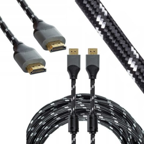 KABEL HDMI 2.0 HIGH SPEED 4K UHD 3D 48BIT MIEDŹ 5M LIBOX KABEL HDMI 2.0 HIGH SPEED 4K UHD 3D 48BIT MIEDŹ 5M LIBOX