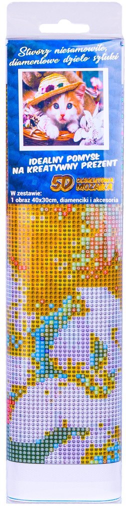 DIAMOND PAINTING HAFT DIAMENTOWY MOZAIKA ZESTAW 5D NORIMPEX