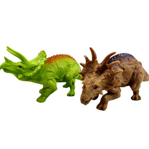 ZESTAW DINOZAURY DINOZAUR FIGURKI T-REX DUŻE 21SZT CIUCIUBABKA