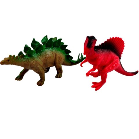 ZESTAW DINOZAURY DINOZAUR FIGURKI T-REX DUŻE 21SZT CIUCIUBABKA