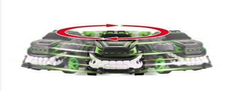 AUTO ZDALNIE STEROWANE 360* LED ŚWIATŁO 360* + AKU CIUCIUBABKA