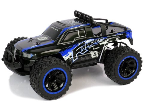 AUTO TERENOWE OFF-ROAD R/C 2.4 G AMORTYZATORY 1:12 NIEBIESKIE LEANTOYS