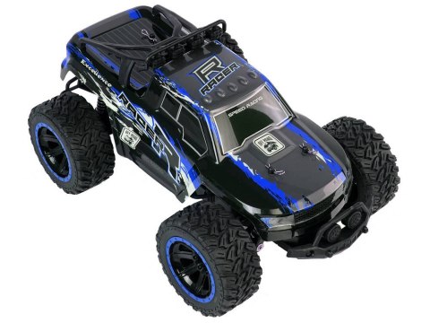 AUTO TERENOWE OFF-ROAD R/C 2.4 G AMORTYZATORY 1:12 NIEBIESKIE LEANTOYS