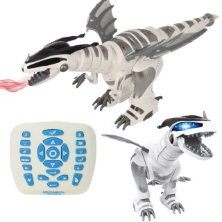 MEGA SMOK DINOZAUR ZDALNIE STEROWANY RYCZY 70CM IMPORT PRONICE
