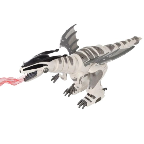 MEGA SMOK DINOZAUR ZDALNIE STEROWANY RYCZY 70CM IMPORT PRONICE