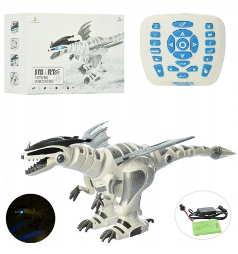 MEGA SMOK DINOZAUR ZDALNIE STEROWANY RYCZY 70CM IMPORT PRONICE