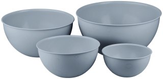 ZESTAW 4 PLASTIKOWYCH MISEK NA WARZYWA OWOCE KOMPL PRONICE