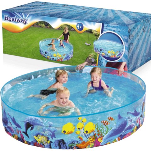 BASEN DLA DZIECI 244X46CM ŁATKA BESTWAY 55031 BESTWAY