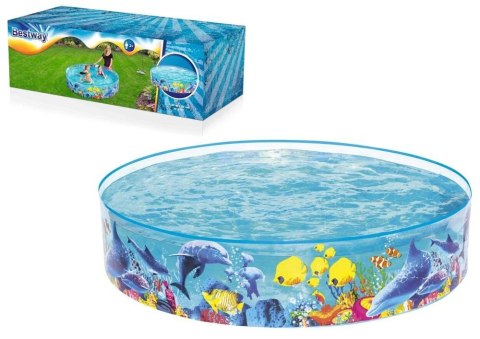 BASEN DLA DZIECI 244X46CM ŁATKA BESTWAY 55031 BESTWAY