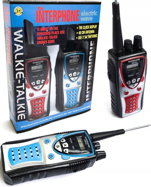 WALKIE TALKIE DLA DZIECI 2 KRÓTKOFALÓWKI ŁOKI TOKI DROMADER