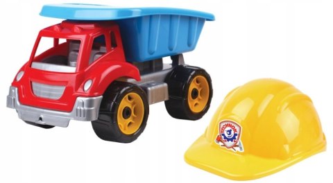 WYWROTKA AUTO +KASK ZESTAW DO PIASKU DLA DZIECI TECHNOK WYWROTKA AUTO +KASK ZESTAW DO PIASKU DLA DZIECI TECHNOK