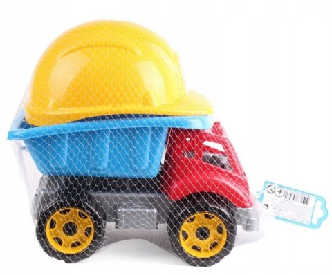 WYWROTKA AUTO +KASK ZESTAW DO PIASKU DLA DZIECI TECHNOK WYWROTKA AUTO +KASK ZESTAW DO PIASKU DLA DZIECI TECHNOK