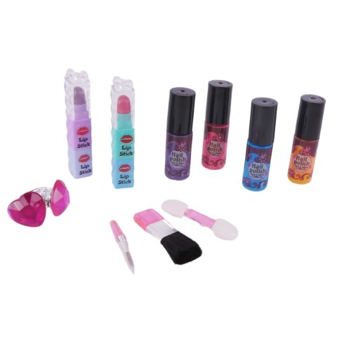 KUFEREK KOSMETYKÓW PAZNOKCI MAKIJAŻ MAKEUP CIEN ZESTAW DLA DZIEWCZYNKI DUŻY IMPORT PRONICE