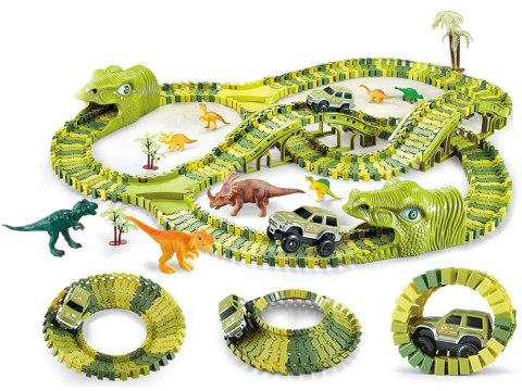 MEGA TOR WYŚCIGOWY DINOZAUR PARK MAGIC TRACK 270EL ARTYK