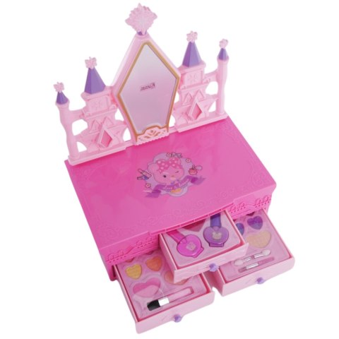KUFEREK KOSMETYKÓW ZAMEK PAZNOKCI MAKIJAŻ MAKEUP ZESTAW PIĘKNOŚCI LAKIERY IMPORT PRONICE