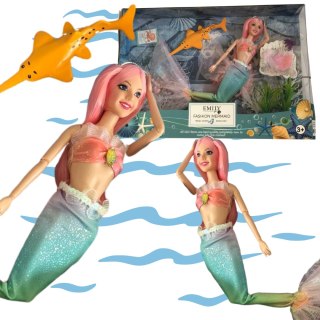 UROCZA LALKA MAGICZNA SYRENKA KSIĘŻNICZKA RYBKA IMPORT PRONICE