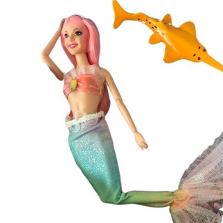 UROCZA LALKA MAGICZNA SYRENKA KSIĘŻNICZKA RYBKA IMPORT PRONICE
