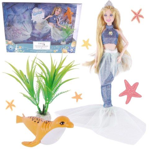 UROCZA LALKA MAGICZNA SYRENKA KSIĘŻNICZKA RYBKA IMPORT PRONICE