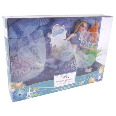 UROCZA LALKA MAGICZNA SYRENKA KSIĘŻNICZKA RYBKA IMPORT PRONICE