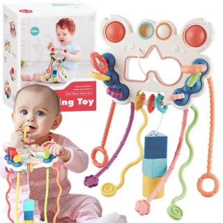 ZABAWKA SENSORYCZNA MONTESSORI GRYZAK NIEMOWLĄT IMPORT PRONICE