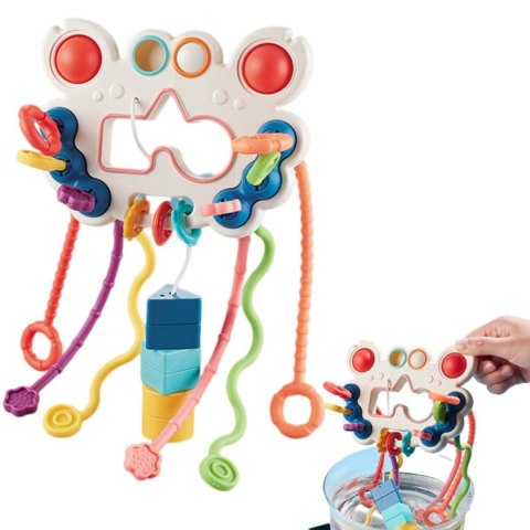 ZABAWKA SENSORYCZNA MONTESSORI GRYZAK NIEMOWLĄT IMPORT PRONICE