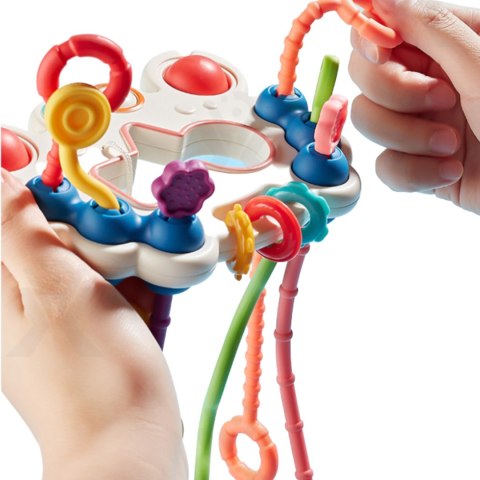 ZABAWKA SENSORYCZNA MONTESSORI GRYZAK NIEMOWLĄT IMPORT PRONICE