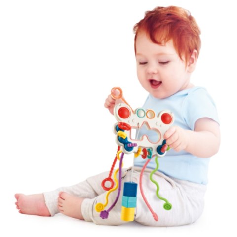 ZABAWKA SENSORYCZNA MONTESSORI GRYZAK NIEMOWLĄT IMPORT PRONICE
