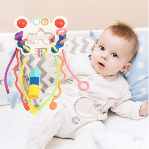 ZABAWKA SENSORYCZNA MONTESSORI GRYZAK NIEMOWLĄT IMPORT PRONICE