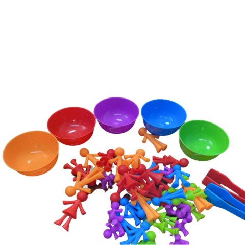 ZESTAW XXL DO NAUKI LICZENIA KOLORÓW CHWYTANIA GRA SORTER MONTESSORI LOGIKA IMPORT PRONICE