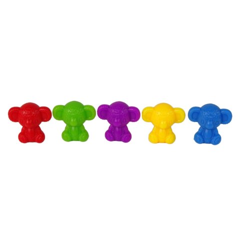 ZESTAW XXL DO NAUKI LICZENIA KOLORÓW CHWYTANIA GRA SORTER MONTESSORI LOGIKA IMPORT PRONICE