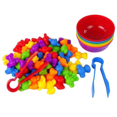 ZESTAW XXL DO NAUKI LICZENIA KOLORÓW CHWYTANIA GRA SORTER MONTESSORI LOGIKA IMPORT PRONICE