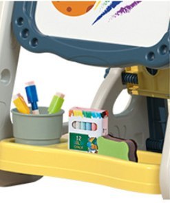 DUŻA TABLICA EDUKACYJNA MAGNETYCZNA KREDOWA DWUSTRONNA PISAKI KREDA MAGNESY IMPORT PRONICE