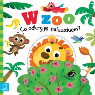 KSIĄŻECZKA RUCHOME OBRAZKI CO ODKRYJĘ PALUSZKIEM? AKSJOMAT