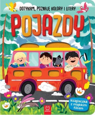 KSIĄŻECZKA SENSORYCZNA DOTKNIJ POZNAJ POJAZDY FILC AKSJOMAT