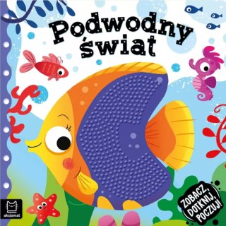 KSIĄŻECZKA SENSORYCZNA PODWODNY ŚWIAT DOTKNIJ AKSJOMAT