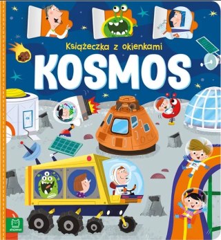 KSIĄŻECZKA Z OKIENKAMI DLA MALUCHÓW - KOSMOS NAUKA AKSJOMAT
