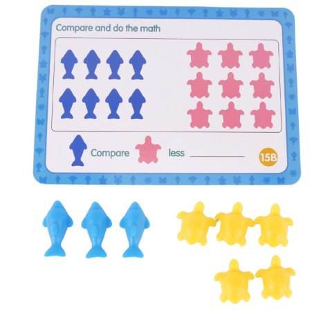 MONTESSORI SORTOWANIE NAUKA LICZENIA LOGIKI MYŚLENIA KARTY GRA UKŁADANKA IMPORT PRONICE