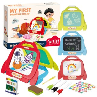 TABLICA MAGNETYCZNA EDUKACYJNA ŚCIERALNA AKCESORIA IMPORT PRONICE