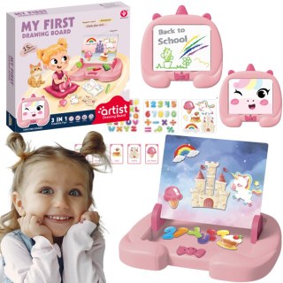 TABLICA MAGNETYCZNA EDUKACYJNA ŚCIERALNA AKCESORIA IMPORT PRONICE