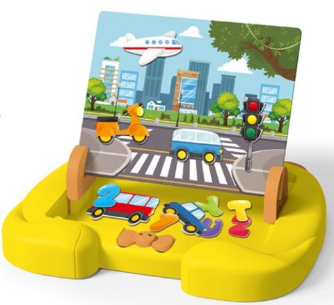 TABLICA MAGNETYCZNA EDUKACYJNA ŚCIERALNA AKCESORIA IMPORT PRONICE