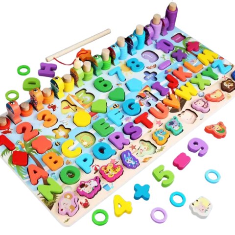 WOODEN FISHING TOYS IMPORT PRONICE