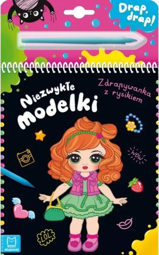 ZDRAPYWANKA NOTES Z RYSIKIEM NIEZWYKŁE MODELKI AKSJOMAT