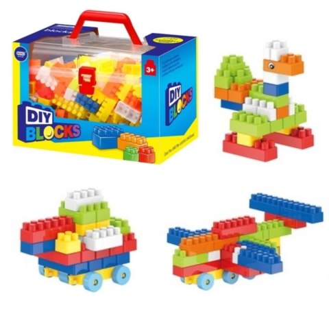 ZESTAW KONSTRUKCYJNY W WALIZCE DUŻE BEZPIECZNE KLOCKI PLASTIKOWE 220 EL IMPORT PRONICE ZESTAW KONSTRUKCYJNY W WALIZCE DUŻE BEZPIECZNE KLOCKI PLASTIKOWE 220 EL IMPORT PRONICE